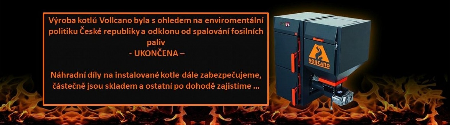Modernizace automatického kotle Vollcano - více informací v sekci novinky